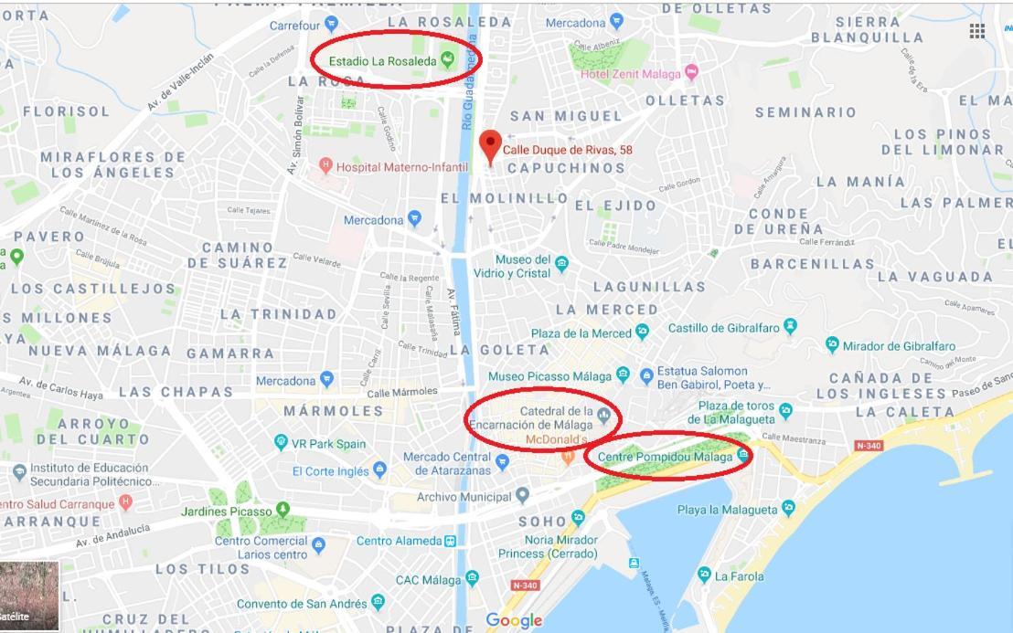 مالقة Stays Rosaleda المظهر الخارجي الصورة